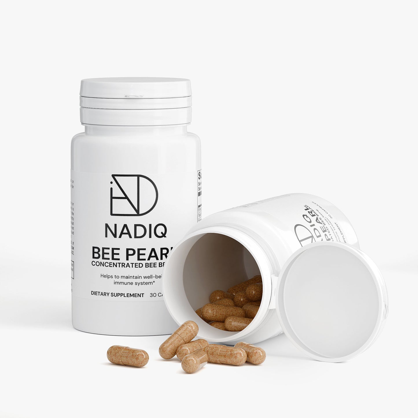 NADIQ Bee Pearl Capsules – Freeze-Dried Bee Bread & Vitamin C