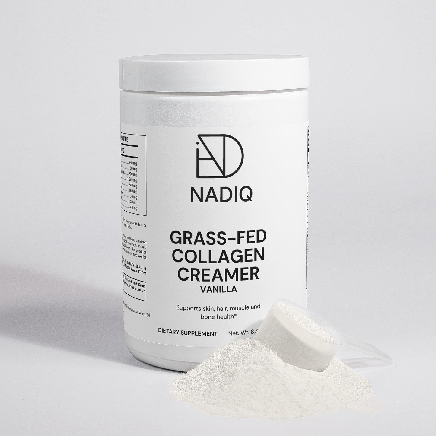 Grass-Fed Collagen Creamer | Healthy Skin, Hair & Joints (Vanilla)