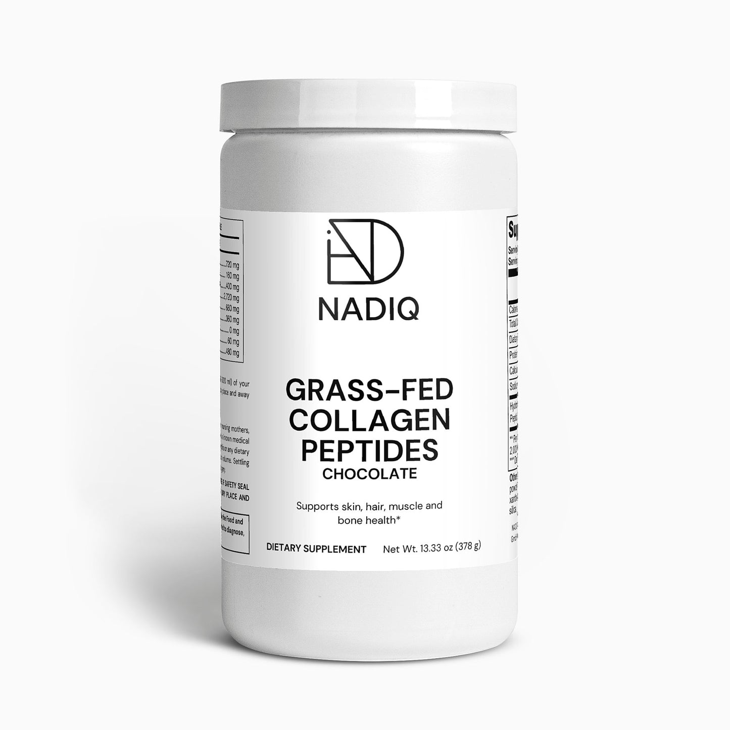 Grass-Fed Collagen Peptide Powder | Healthy Skin, Muscles & Bones (Chocolate)