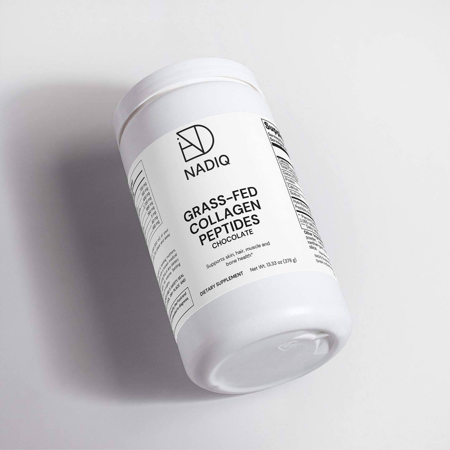 Grass-Fed Collagen Peptide Powder | Healthy Skin, Muscles & Bones (Chocolate)