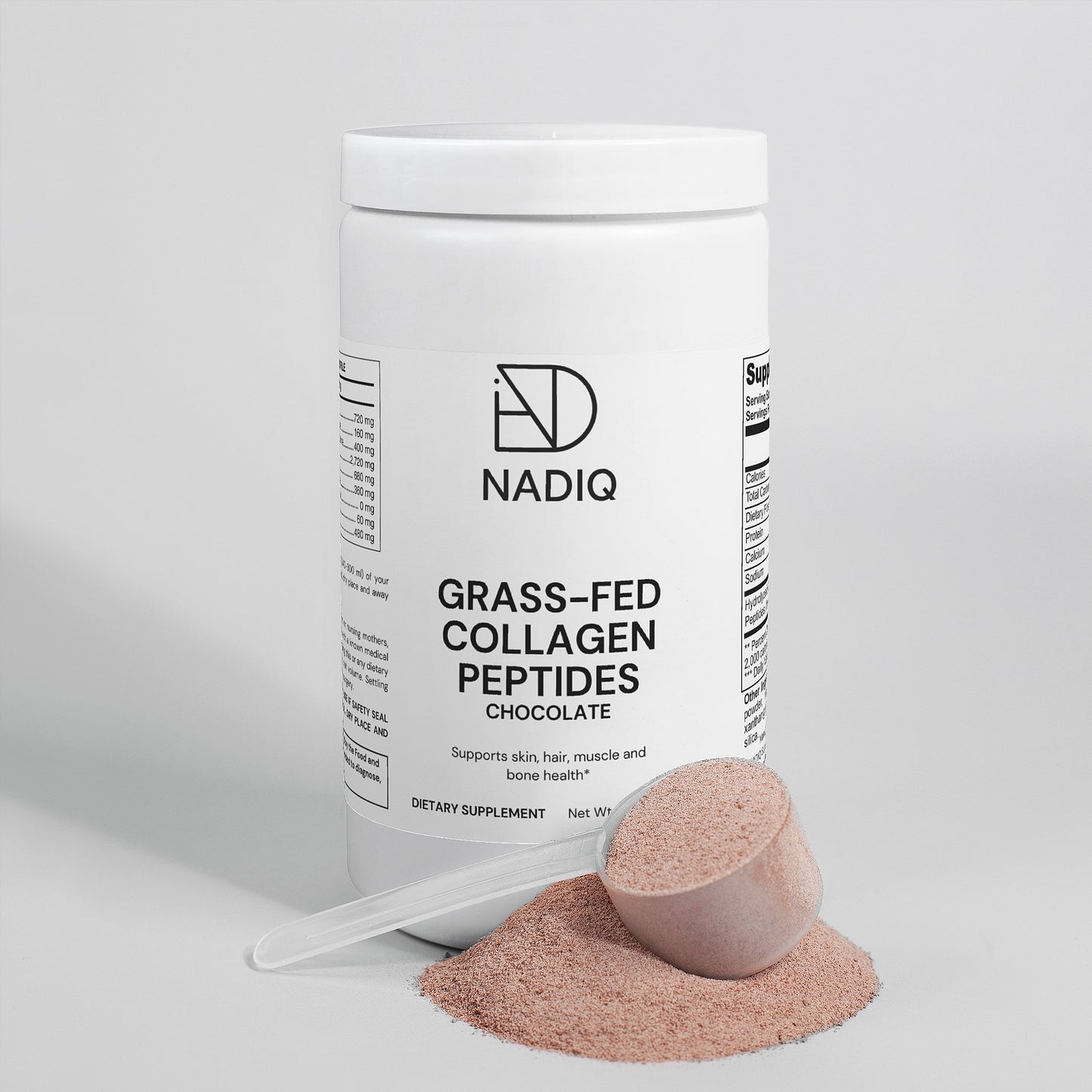 Grass-Fed Collagen Peptide Powder | Healthy Skin, Muscles & Bones (Chocolate)