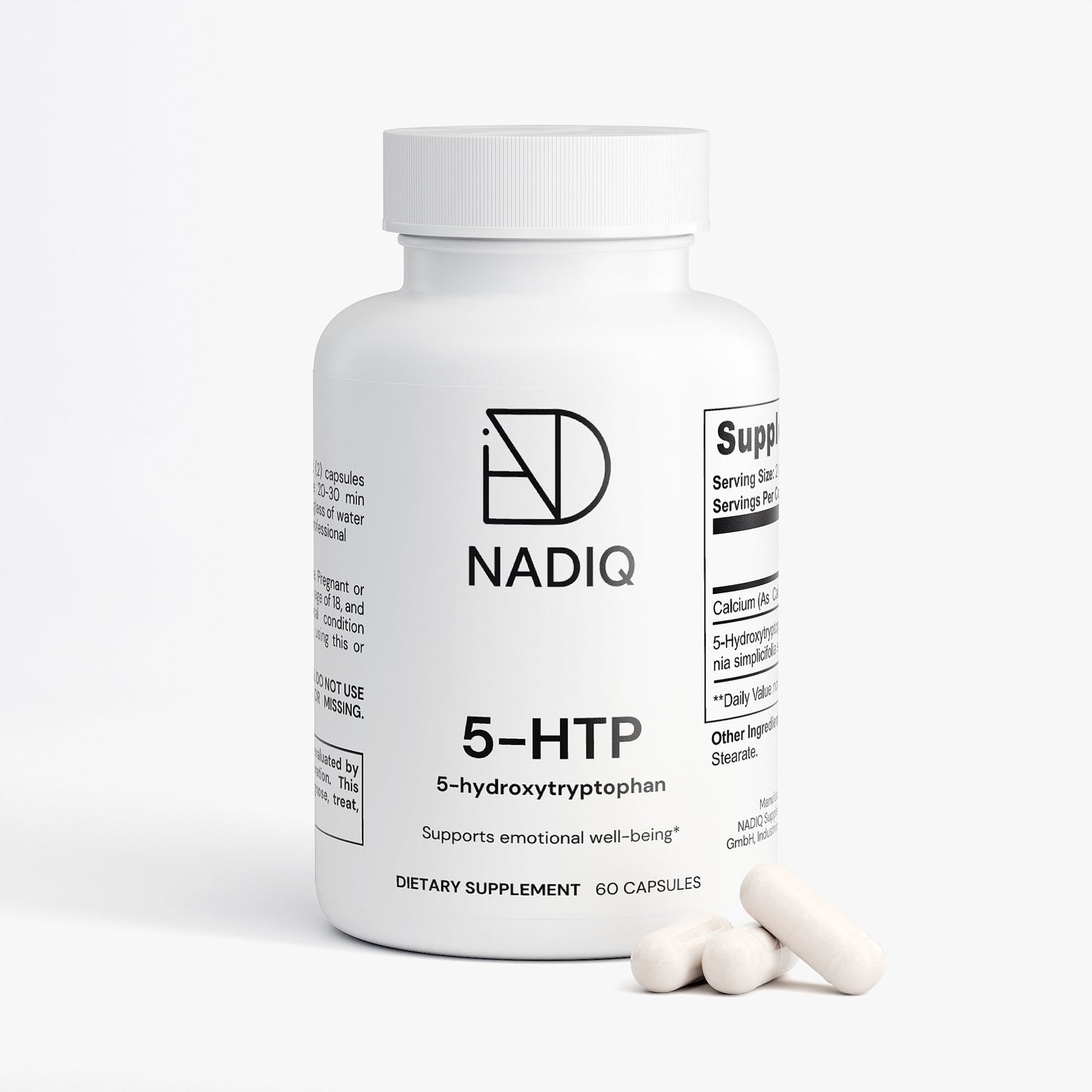 NADIQ, 5-HTP aus Griffonia-Samen – rein & hochwertig