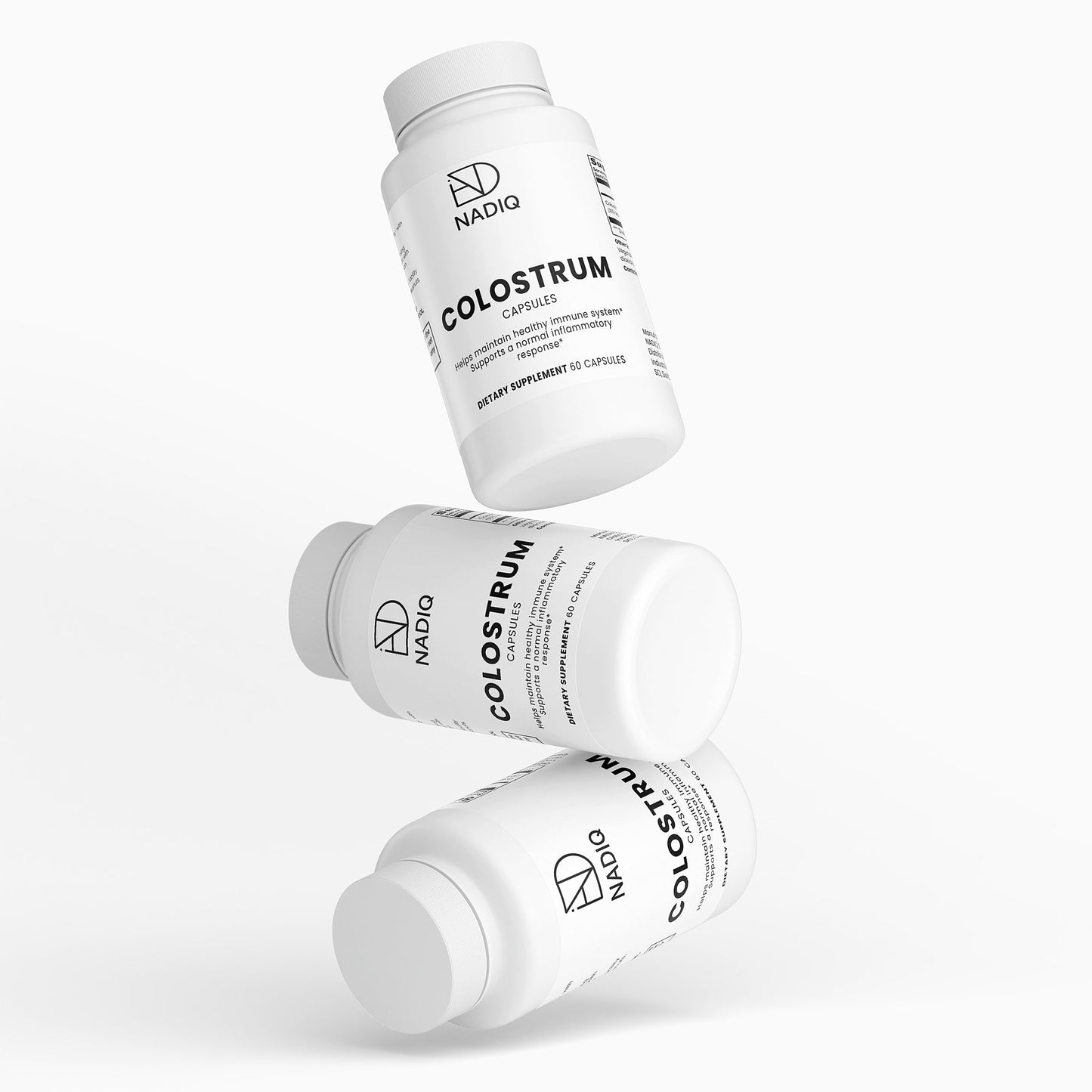 Colostrum Capsules – 500mg with 30% IgG for Immune & Digestive Support