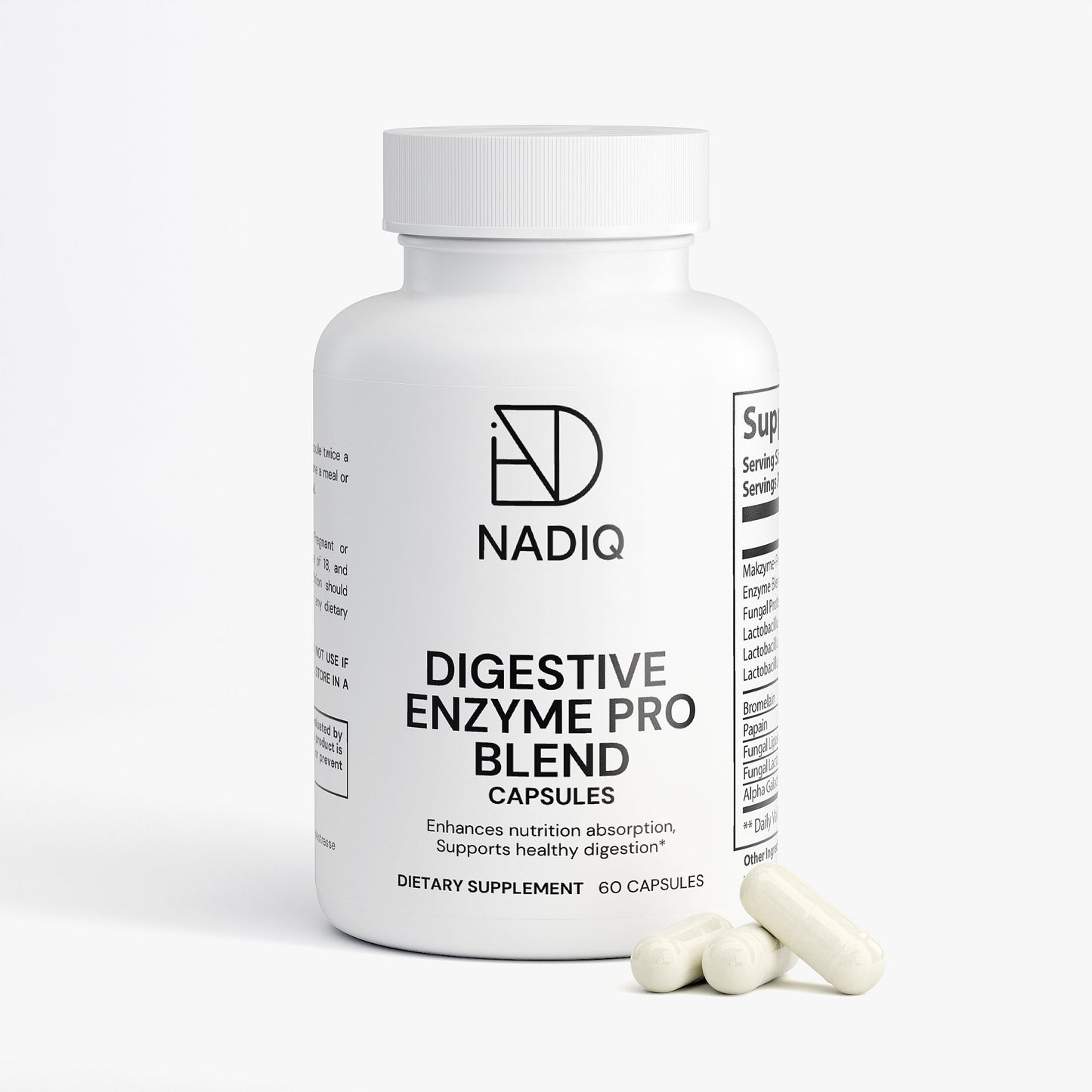 Digestive Enzyme Complex – Gut Health & Nutrient Absorption Support