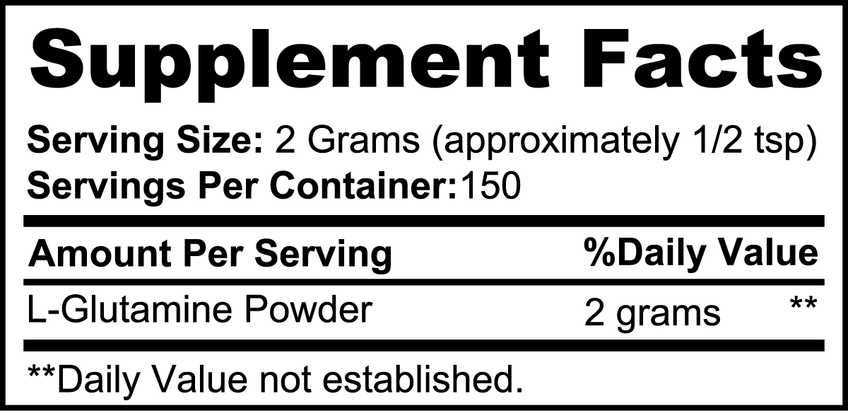 L-Glutamine Powder – Pure Recovery Fuel for Active Bodies