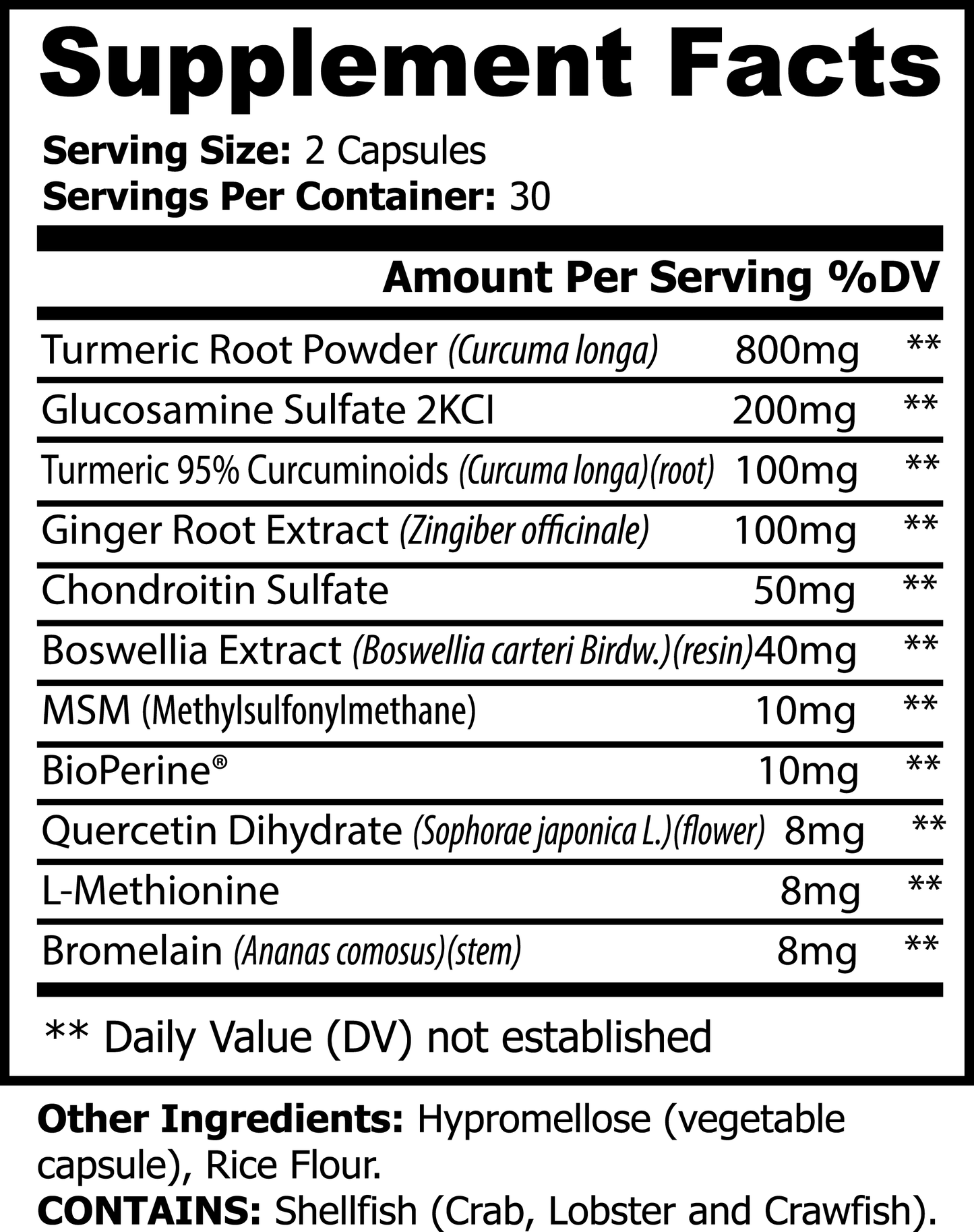 Platinum Turmeric – Advanced Joint & Mobility Formula