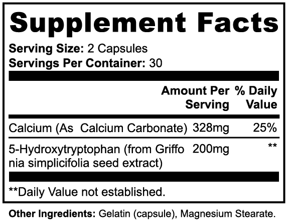 NADIQ, 5-HTP aus Griffonia-Samen – rein & hochwertig