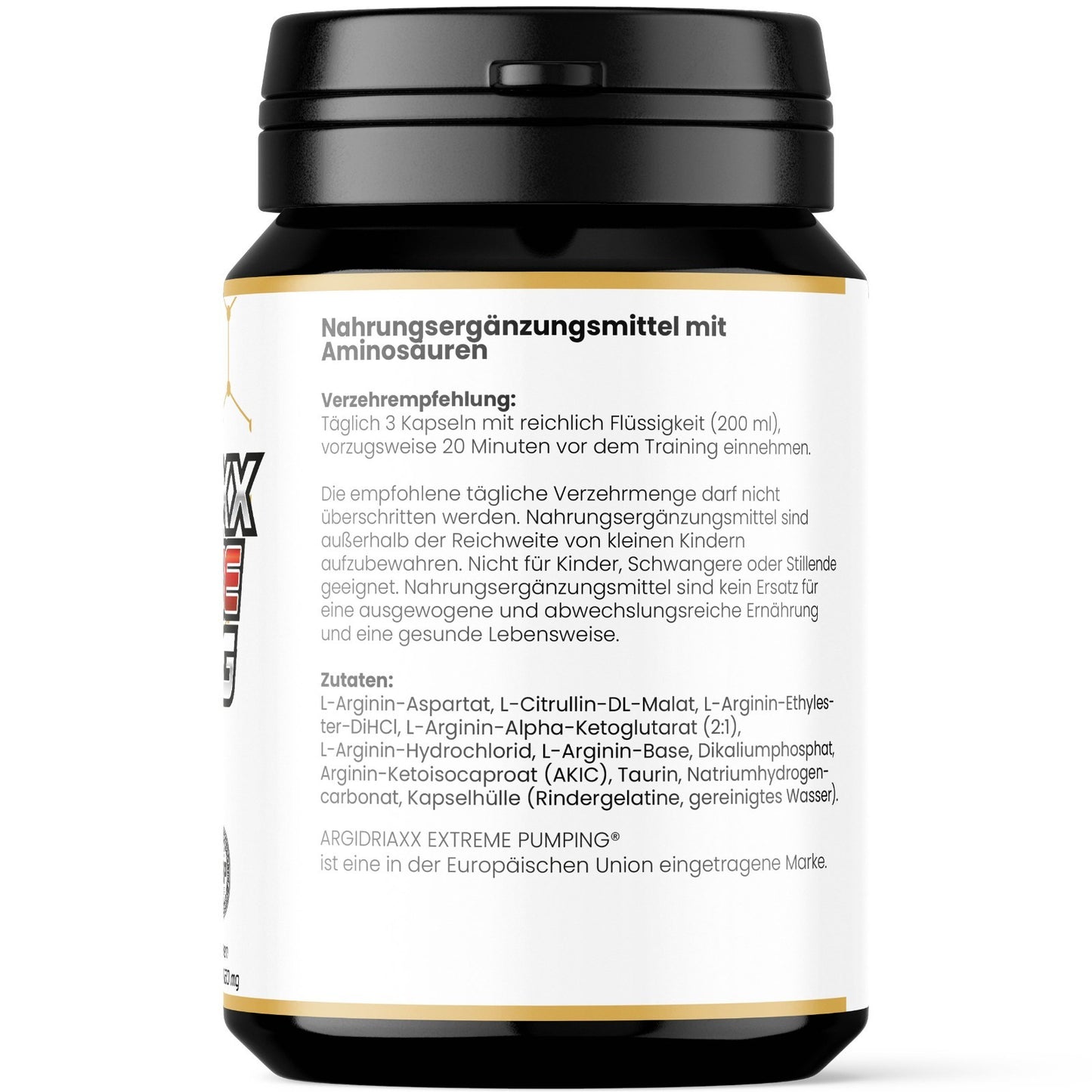 9er Pack - Argidriaxx Muskelaufbau Fettabbau Kapseln mit Arginin und Potenz