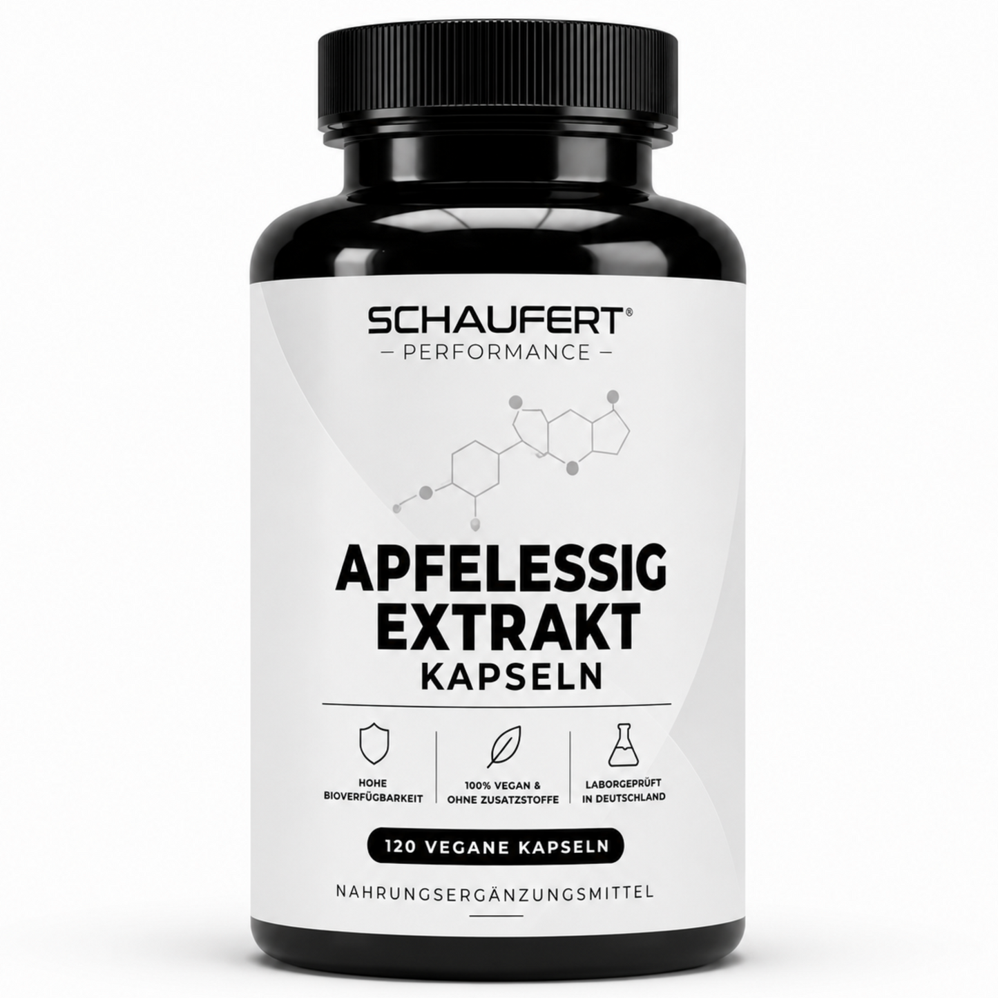 Apfelessig Extrakt - 120 vegane Kapseln