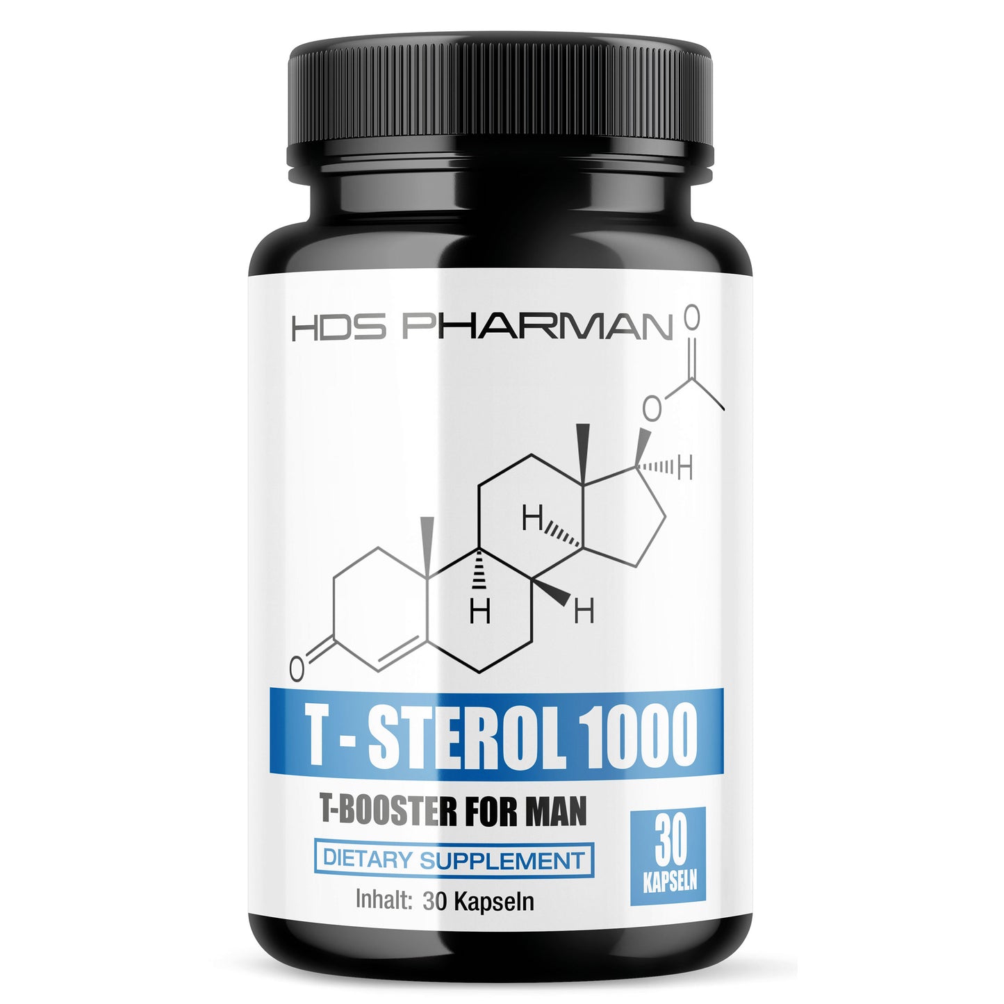 HDS PHARMAN, T Sterol 1000 – NO-Booster mit Zink zur Erhaltung des Testosteronspiegels*