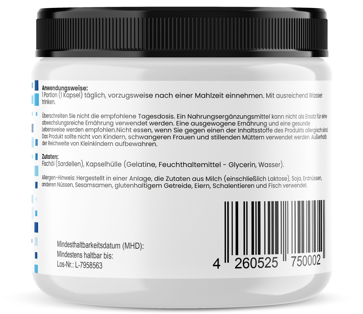 Lifood Swiss Omega-3 1000mg – 180 Kapseln für 180 Tage