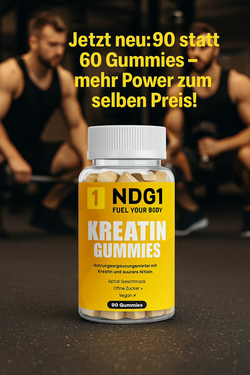 NDG1 - Kreatin Gummies - 90 Stk.