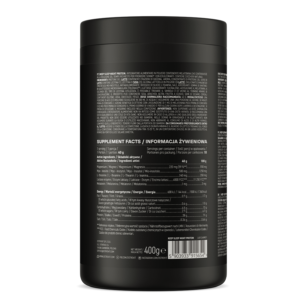 OstroVit, Keep Sleep Night Protein 400 g
