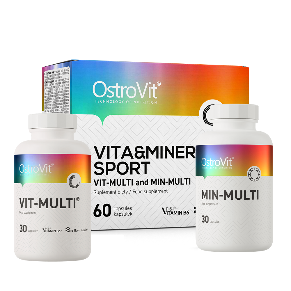 OstroVit VITAMIN + MINERALS Sport 60 Kapseln