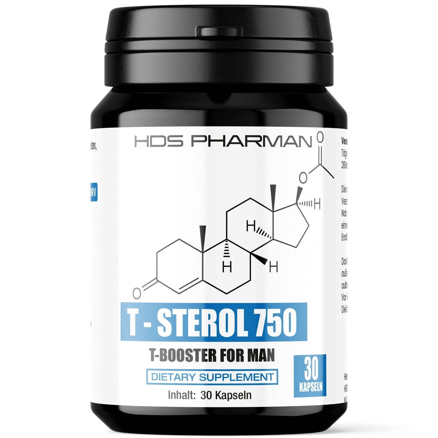 T-Sterol 750 – Natürliches Nahrungsergänzungsmittel für die Männergesundheit