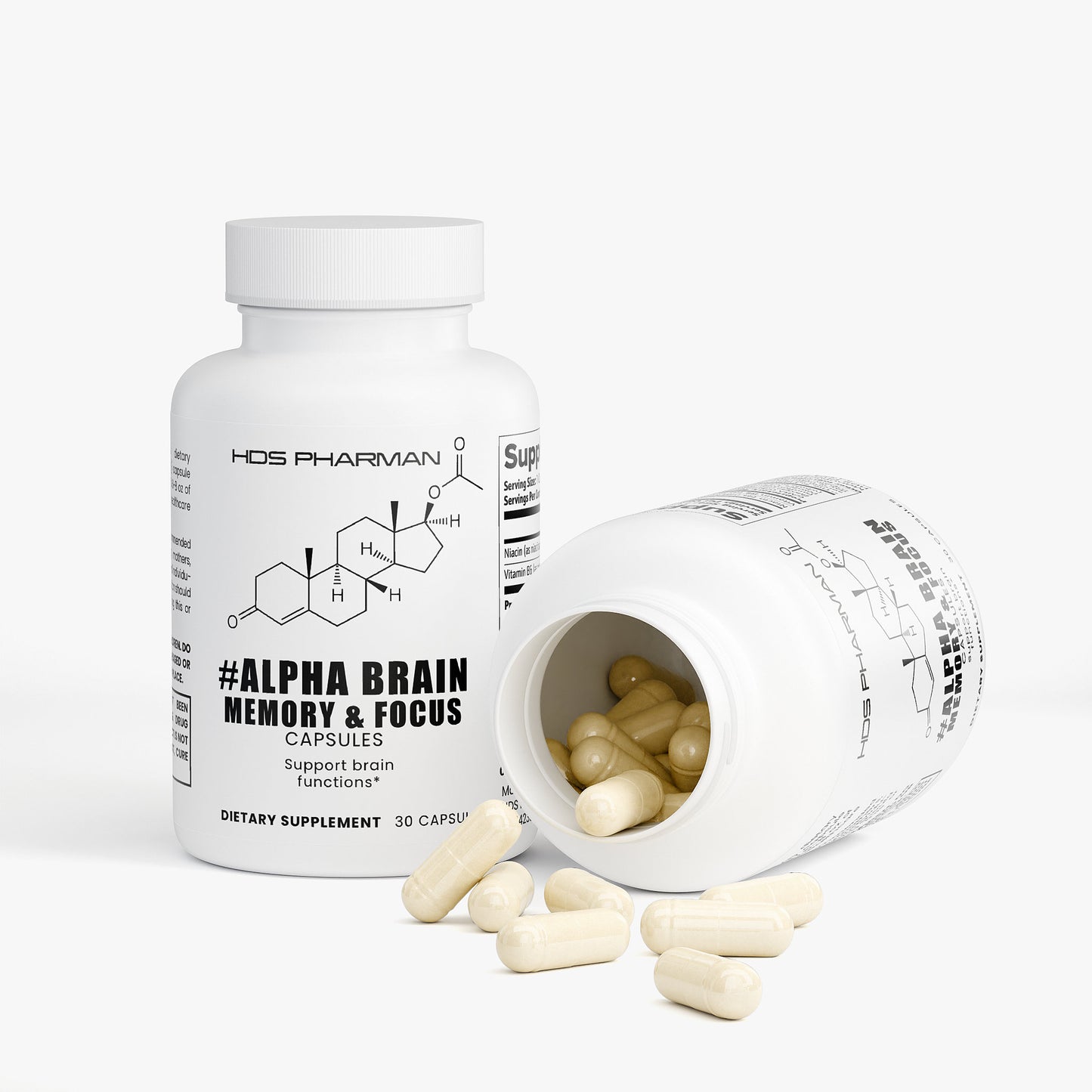 Alpha Brain Premium Nootropic Brain Supplement