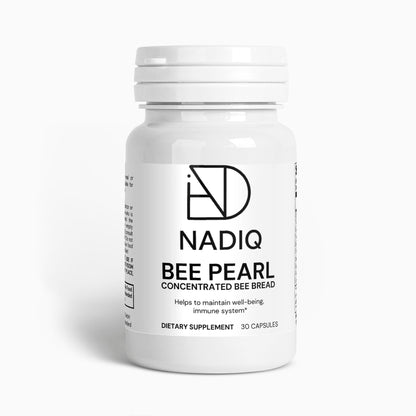 NADIQ Bee Pearl Capsules – Freeze-Dried Bee Bread & Vitamin C