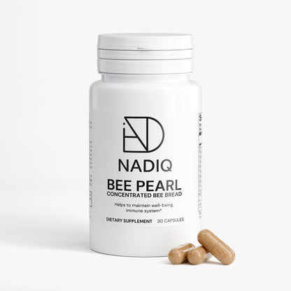 NADIQ Bee Pearl Capsules – Freeze-Dried Bee Bread & Vitamin C