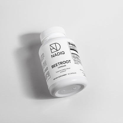 NADIQ Organic Beetroot Capsules – 60 Vegan Caps