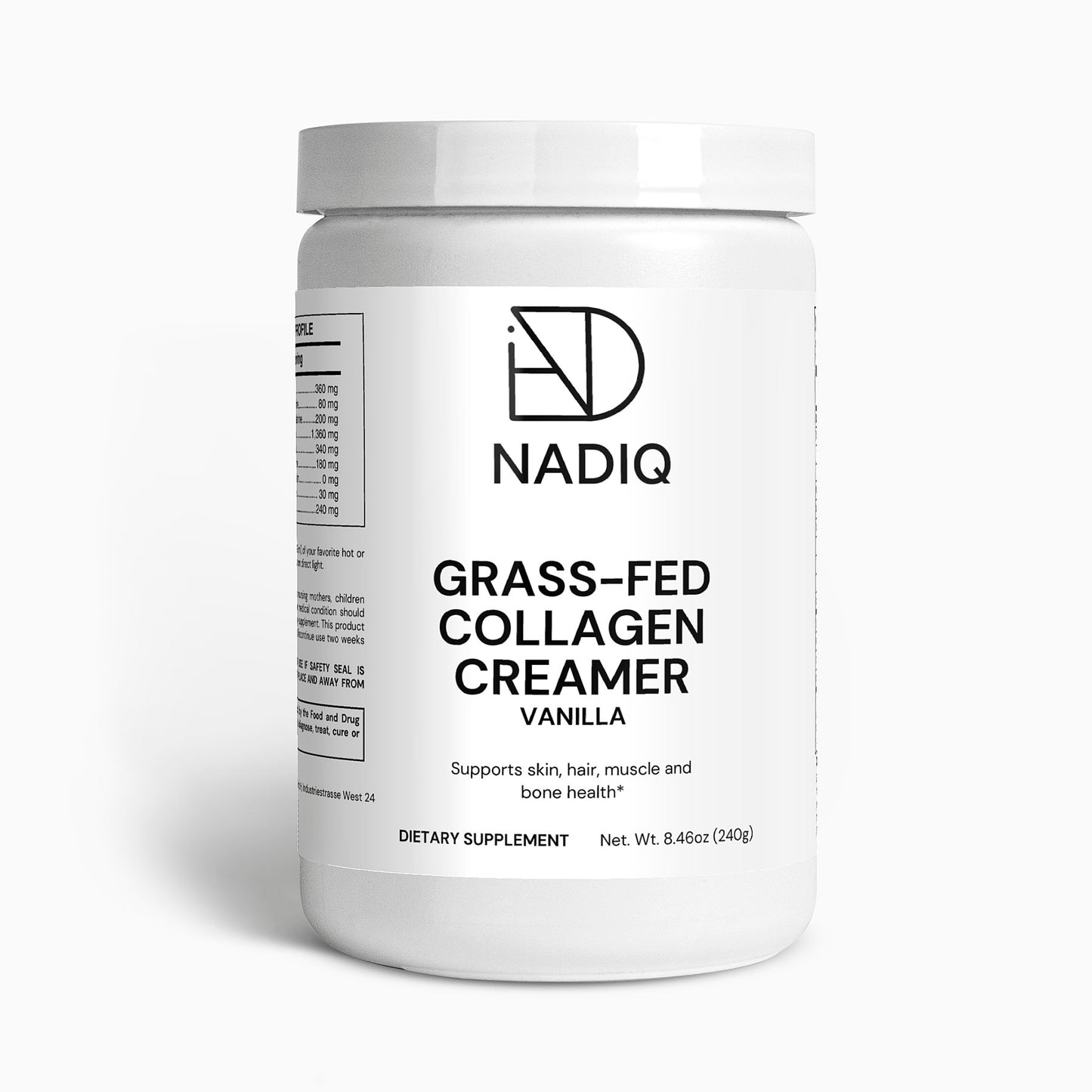 Grass-Fed Collagen Creamer | Healthy Skin, Hair & Joints (Vanilla)