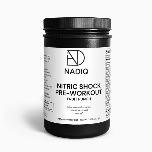 Nitric Shock – High-Performance Pre-Workout Energy Blend (Fruit Punch)
