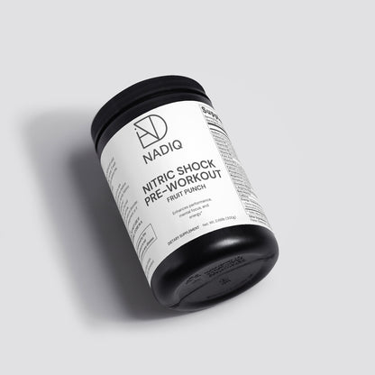 Nitric Shock – High-Performance Pre-Workout Energy Blend (Fruit Punch)