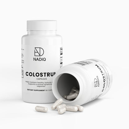 Colostrum Capsules – 500mg with 30% IgG for Immune &amp; Digestive Support