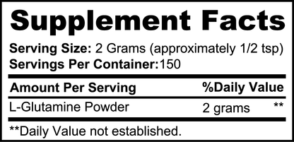 L-Glutamine Powder – Pure Recovery Fuel for Active Bodies