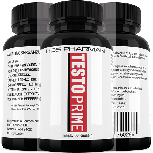 Testo Prime – Natürliches Supplement für Männergesundheit & Vitalität