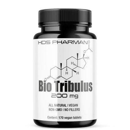 HDS Pharman ™ Bio Tribulus, Saponins 90%, 170 Tabletten - 170 Tage