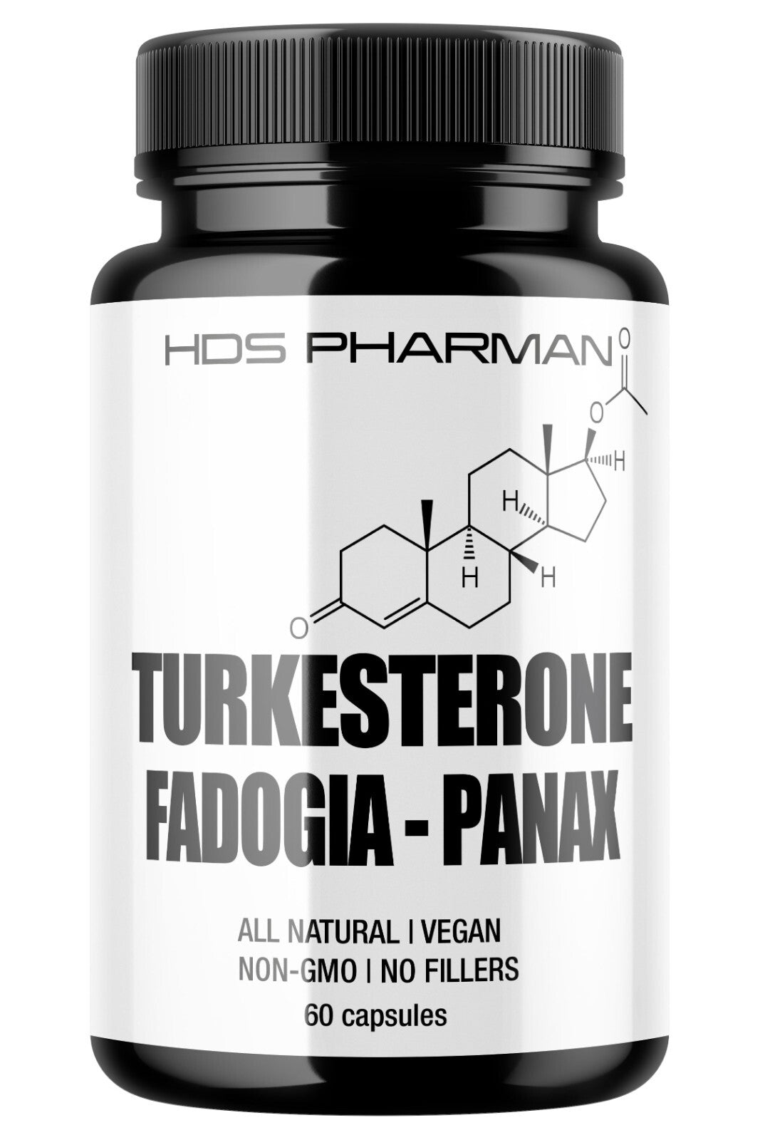 Turkesteron 60 Kapseln 500mg Stark Anabol Beste Qualität No Brand Muskelaufbau