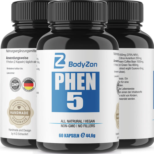 Phen 5 Fatburner, Diät, Gewichtsabnahme und Appetitzügler