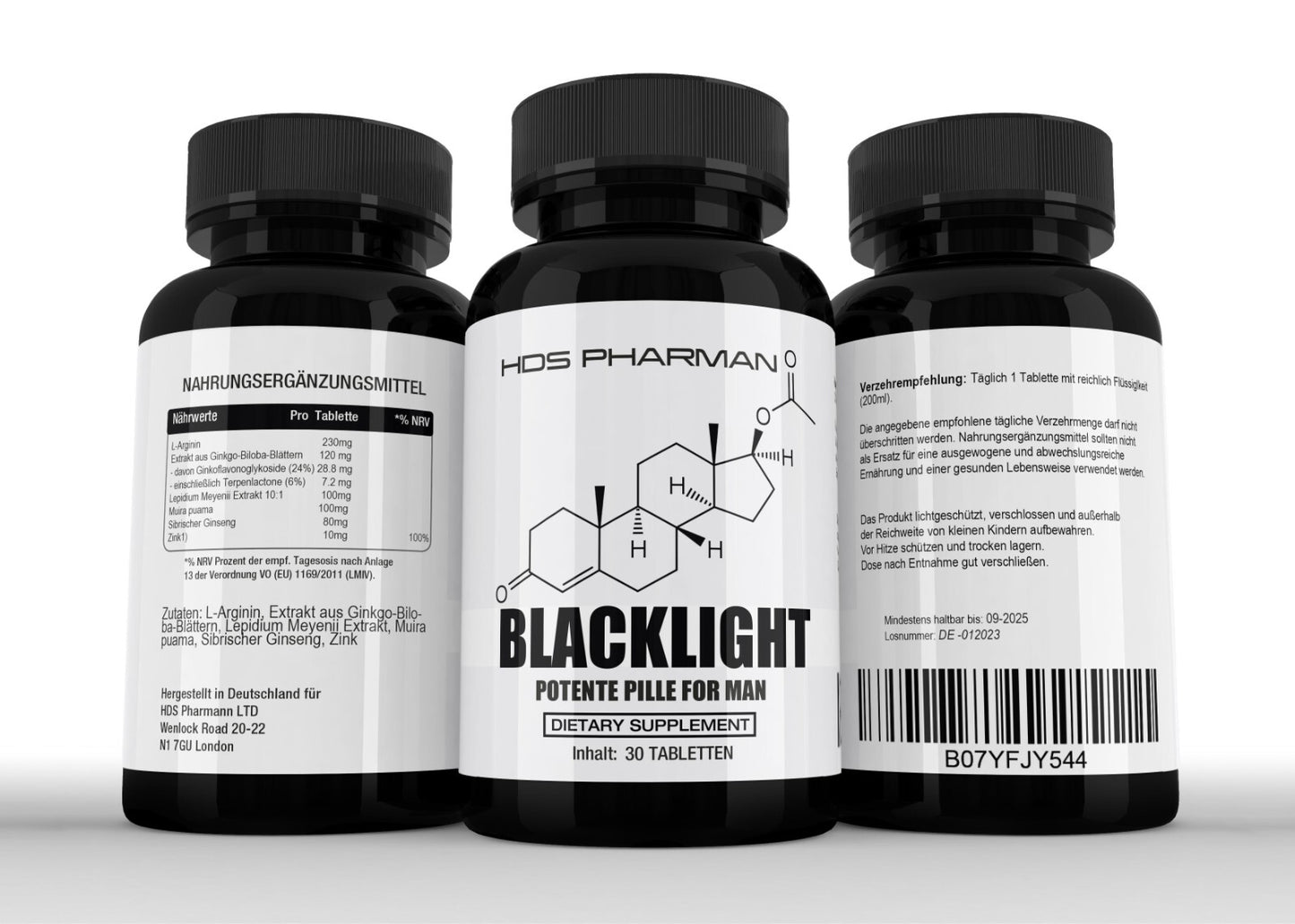Blacklight Stärkste Herbal  Stärken Sie Ihre Vitalität auf pflanzliche Weise!
