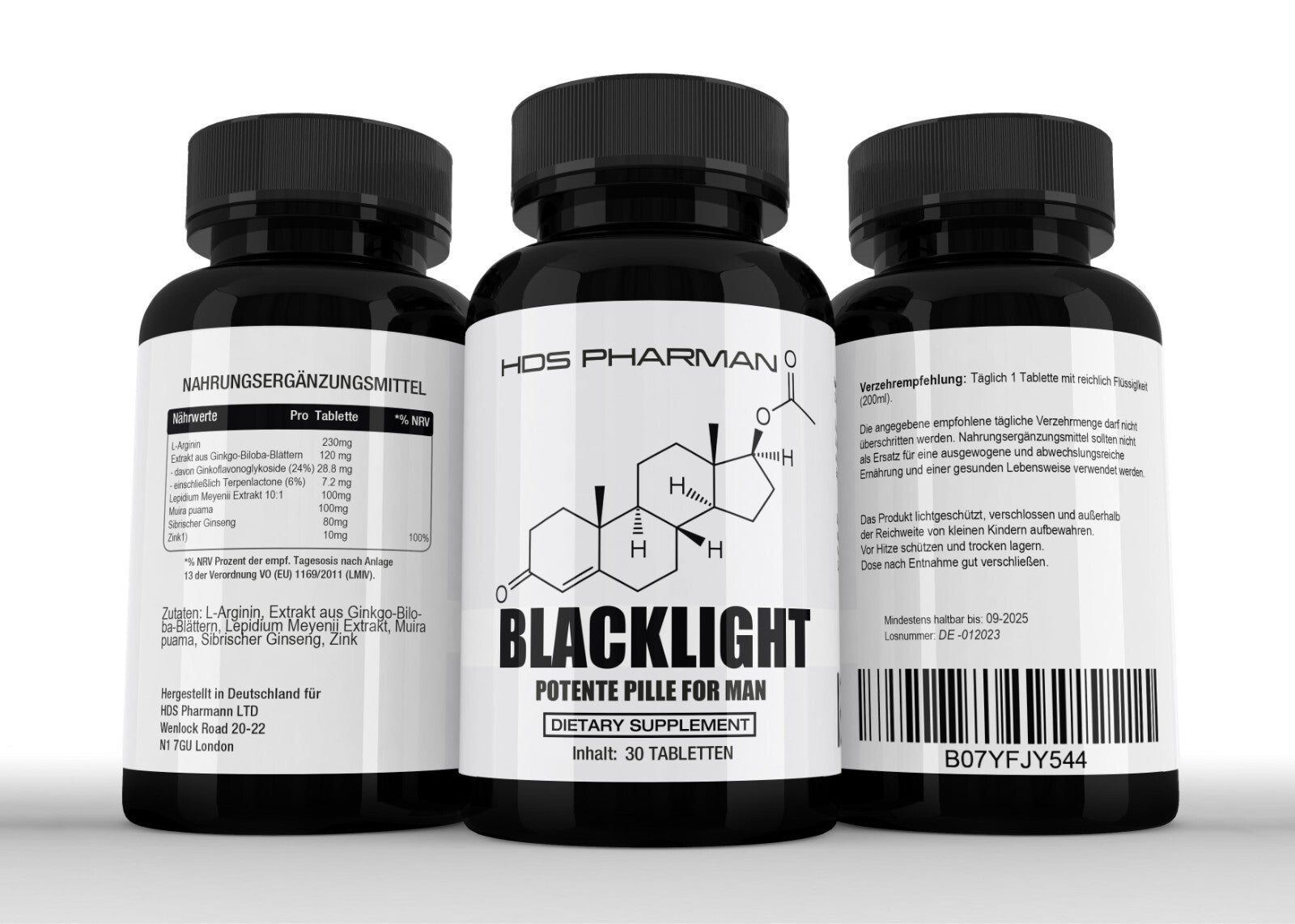 Blacklight Stärkste Herbal  Stärken Sie Ihre Vitalität auf pflanzliche Weise!