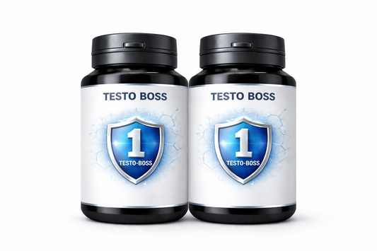 2 x Testo Boost - Männer-Potenzial Maca Vitamine – Zink + Magnesium – Testo Boss
