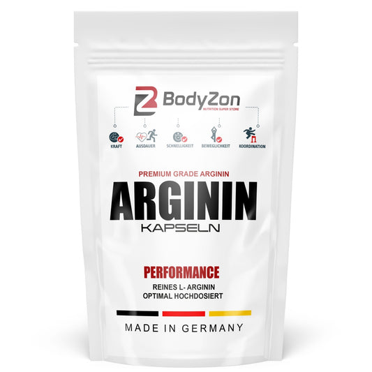 Arginin 1000mg Hochdosiert - 300 Kapseln - Reines Arginin  - 300 Portionen