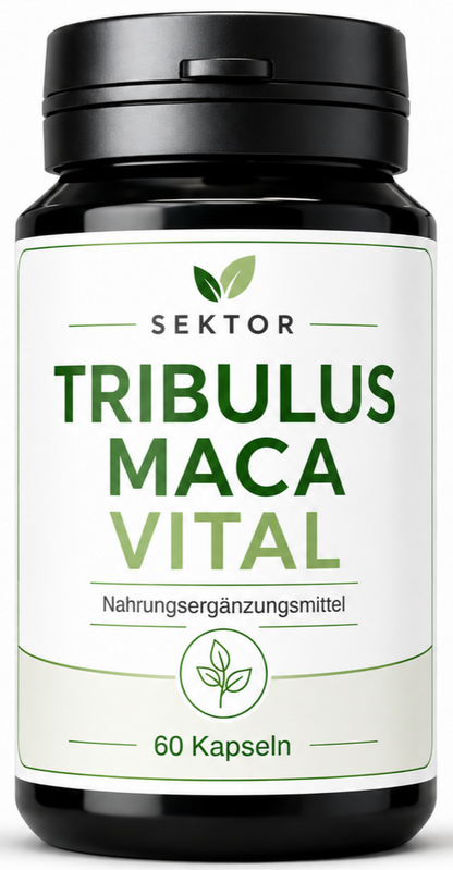 Maca Tribulus Zink Vitamine plus Testosteron *  Komplex Männer