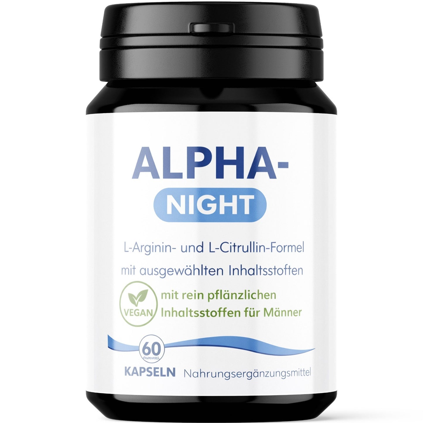 Alpha Night Kapseln mit L-Arginin, Citrullin, Zink, Vitamin B6 & D3 ? vegan