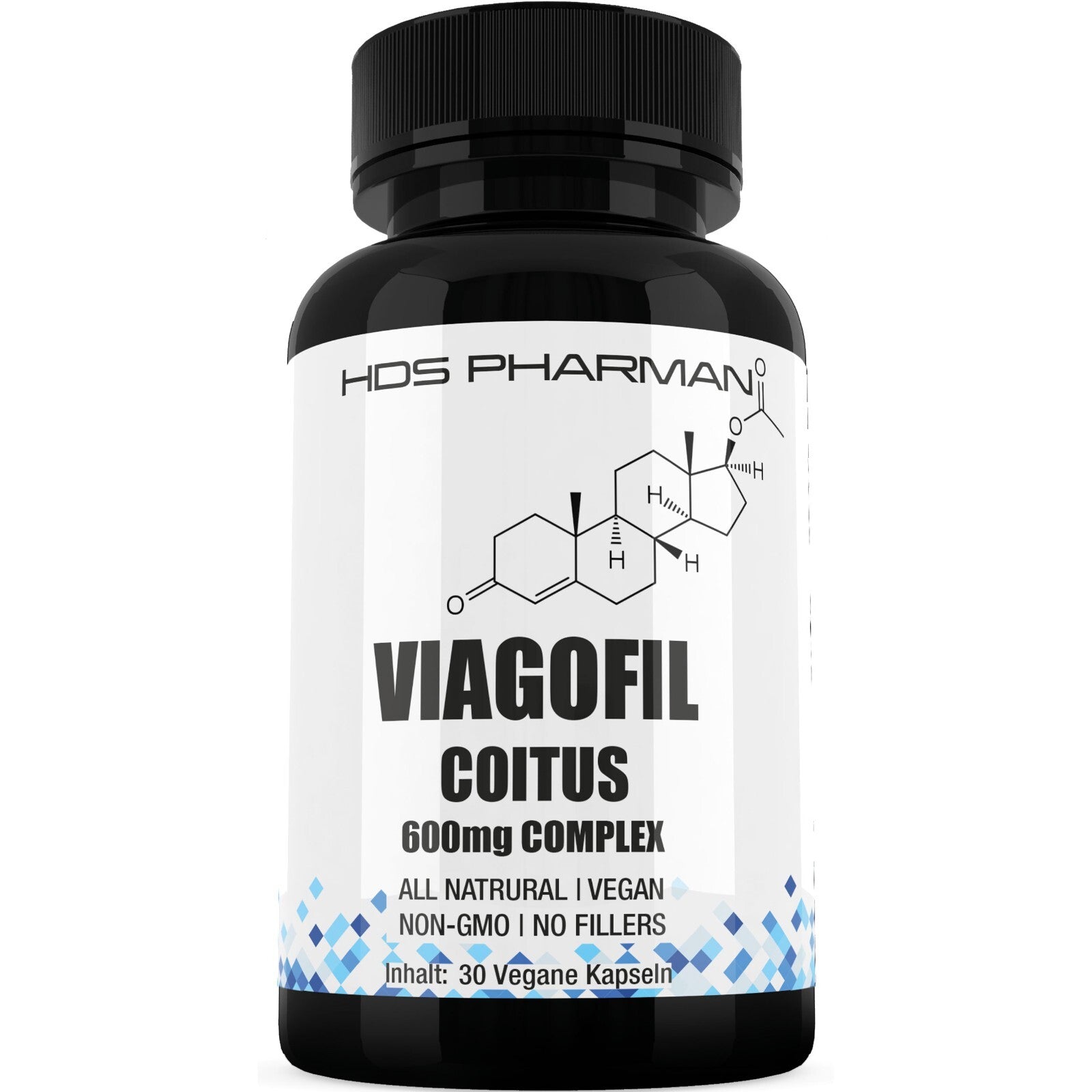 Viagofil Koitus High Potency Männer Kapsel Bio, Vegan Testosteron-Booster