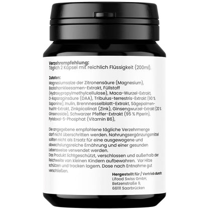 Argidriaxx Testo Booster für schnellen Muskelaufbau Extrem Testosteron Anabolika