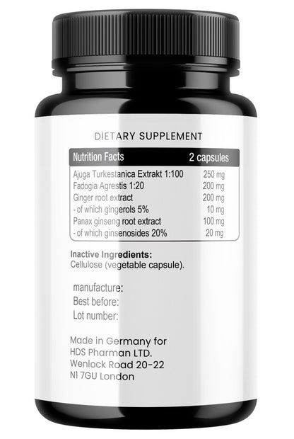 Turkesteron 60 Kapseln 500mg Stark Anabol Beste Qualität No Brand Muskelaufbau