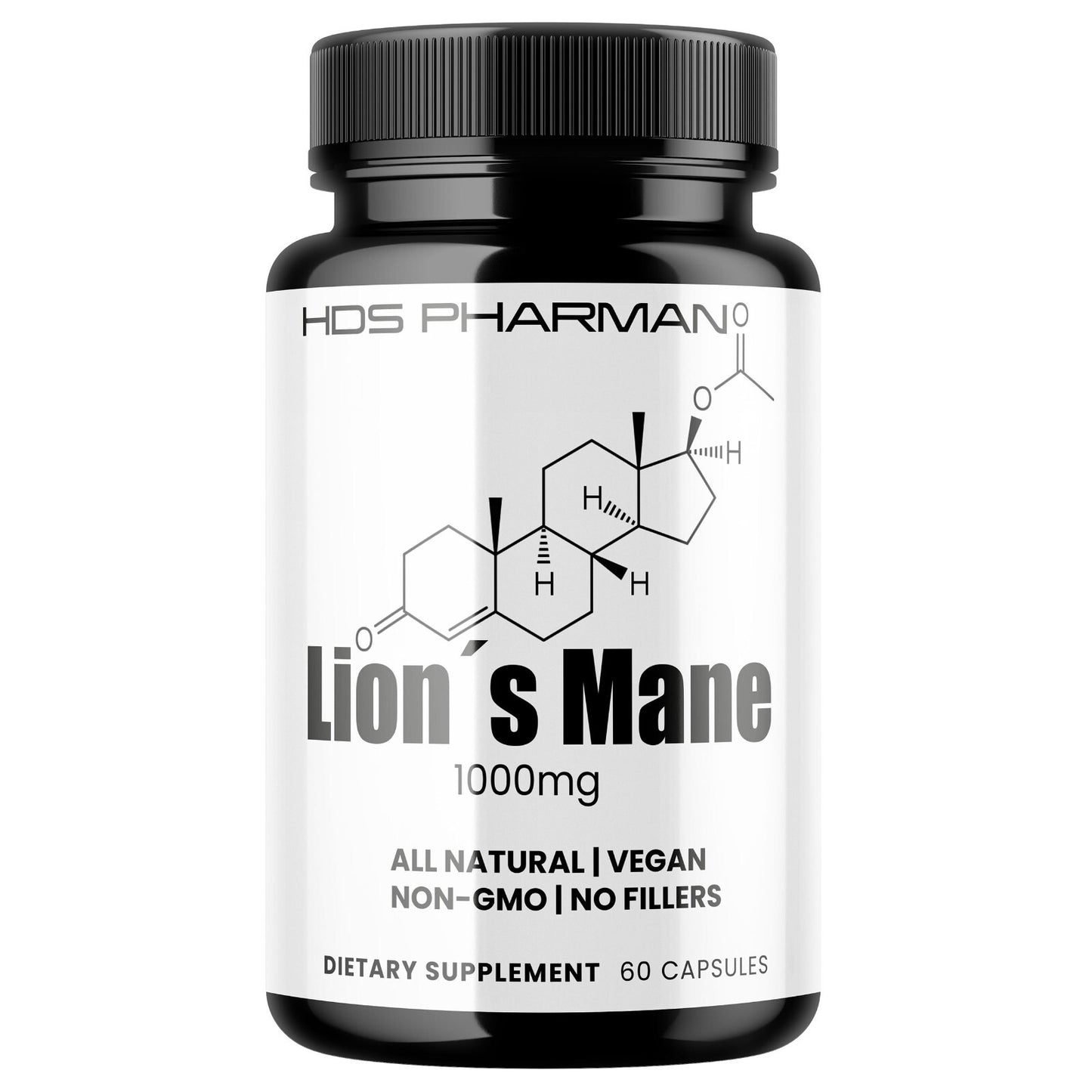 Lion ` s Mane Kapseln Löwenmähne Pilz Extrakt Brainfog Mushroom Fokus Boost
