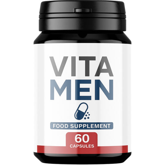 VITA MEN – 60er Pack | Vitalität & Energie | Kräuterkomplex für Männer