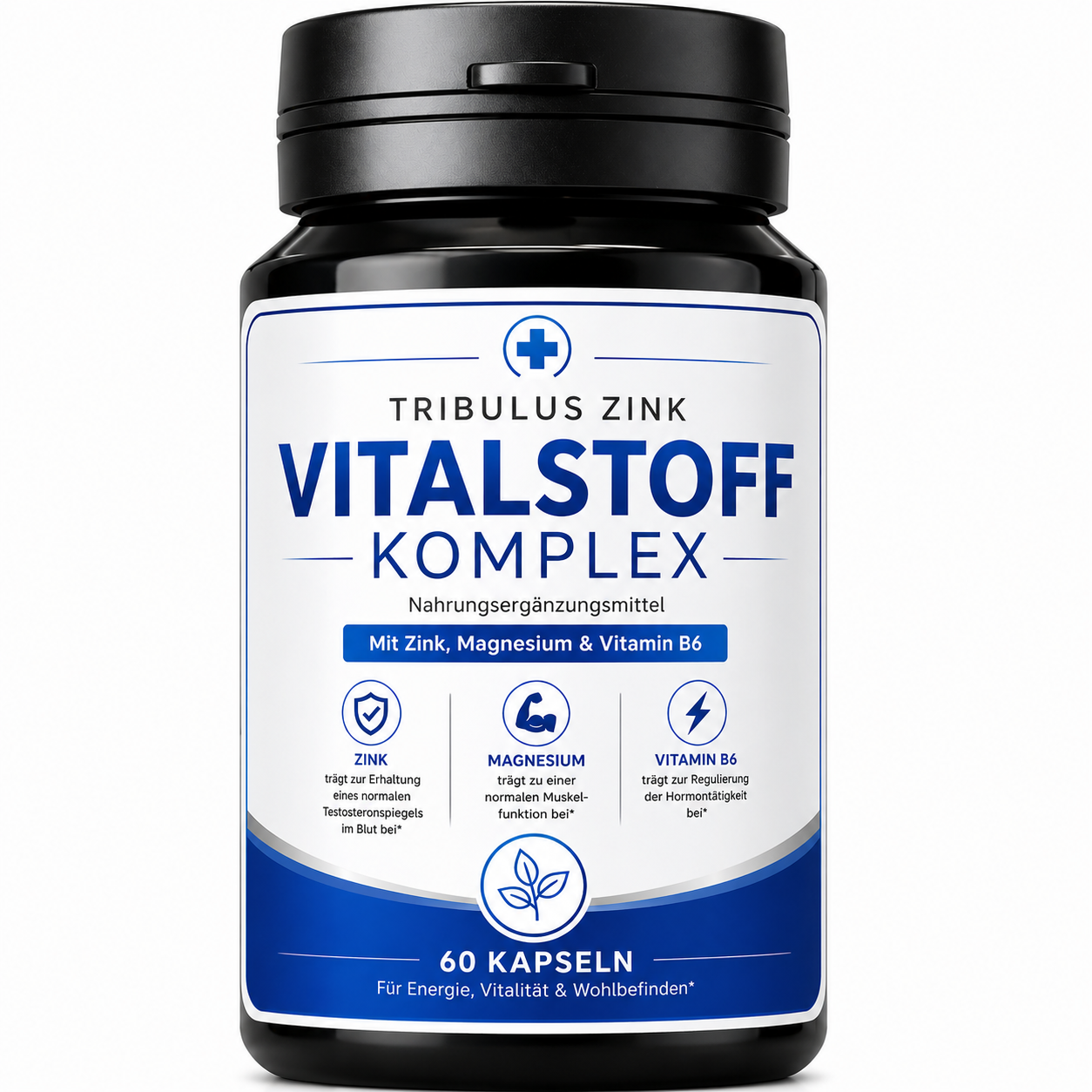 Tribulus Zink Vitalstoff Komplex Testo-Booster Pflanzlich *  Komplex Männer