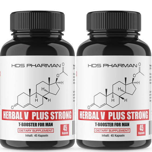 NEU 90 HERBAL V PLUS STRONG FORTE POTENZPILLEN SEXPILLEN POTENZMITTEL EXTRA