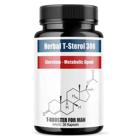 Herbal T-Sterol 300 - Pflanzensterole, Zink, Vitamine