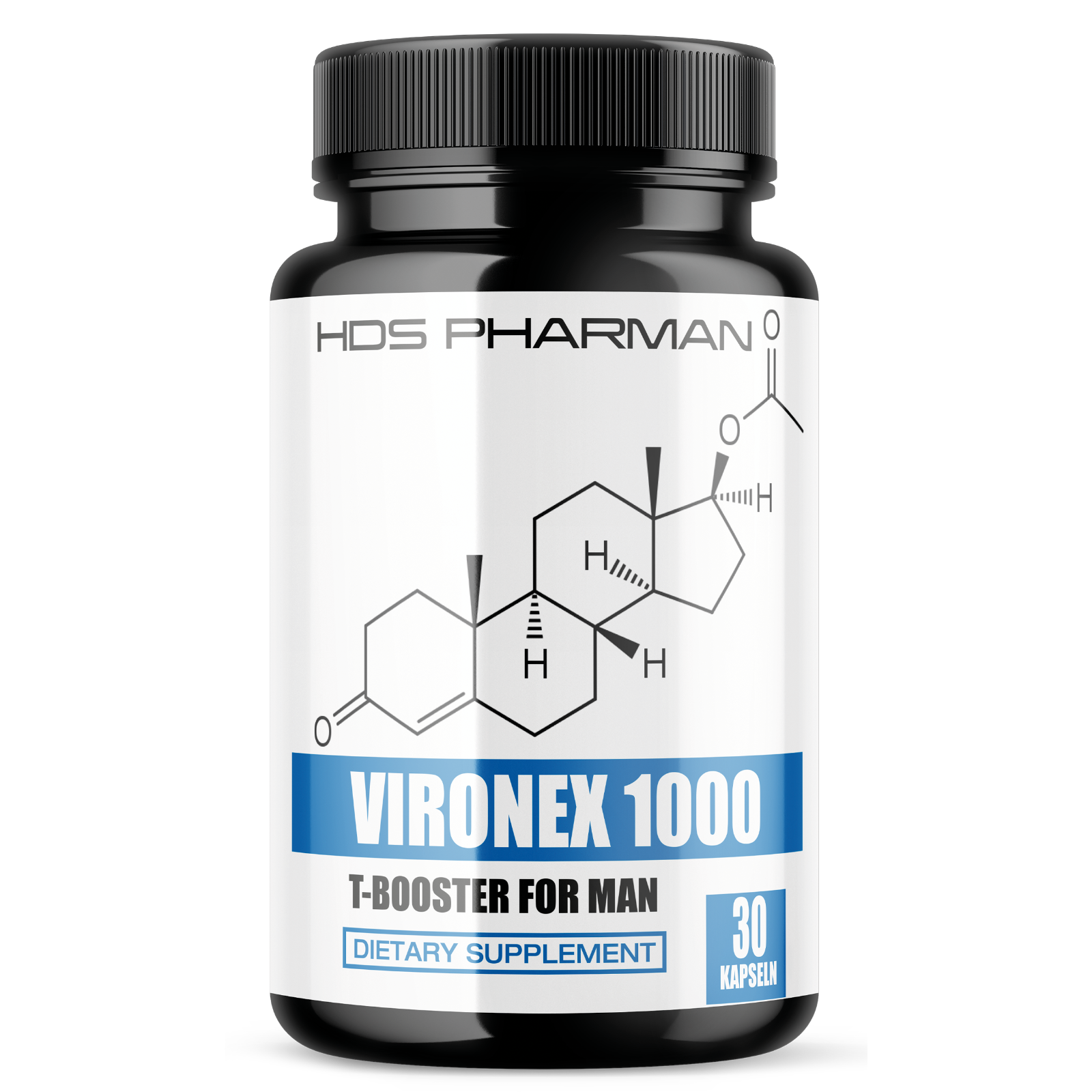 VIRONEX Kapseln - für den aktiven Mann - L-Arginin, L-Citrullin, DAA