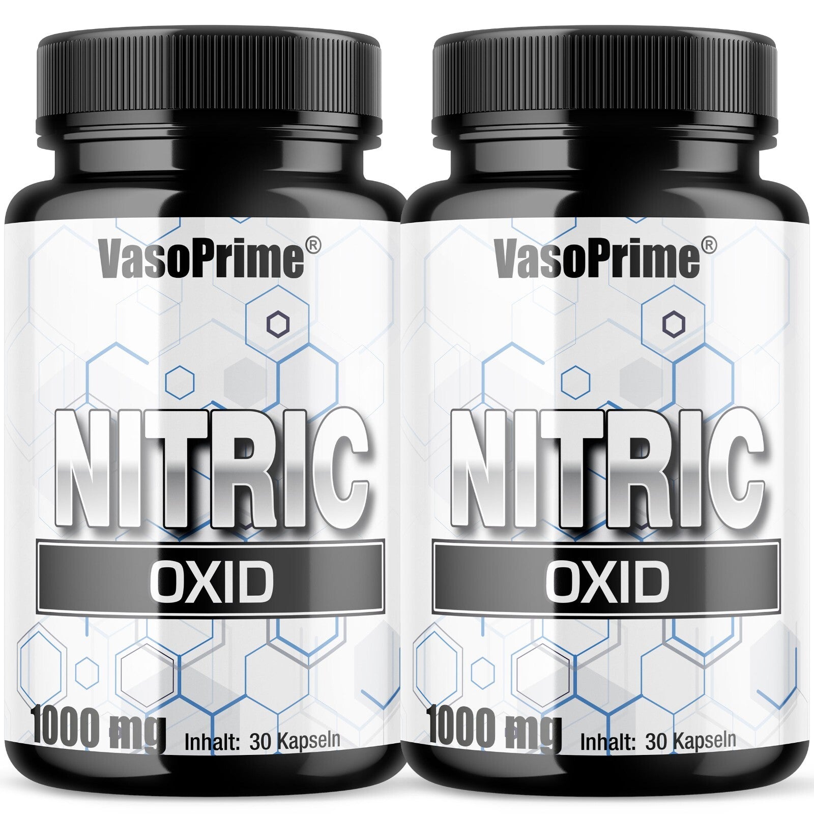 VasoPrime von Nitric Oxid - L-Arginin & L-Citrullin & Zink - Testosteron
