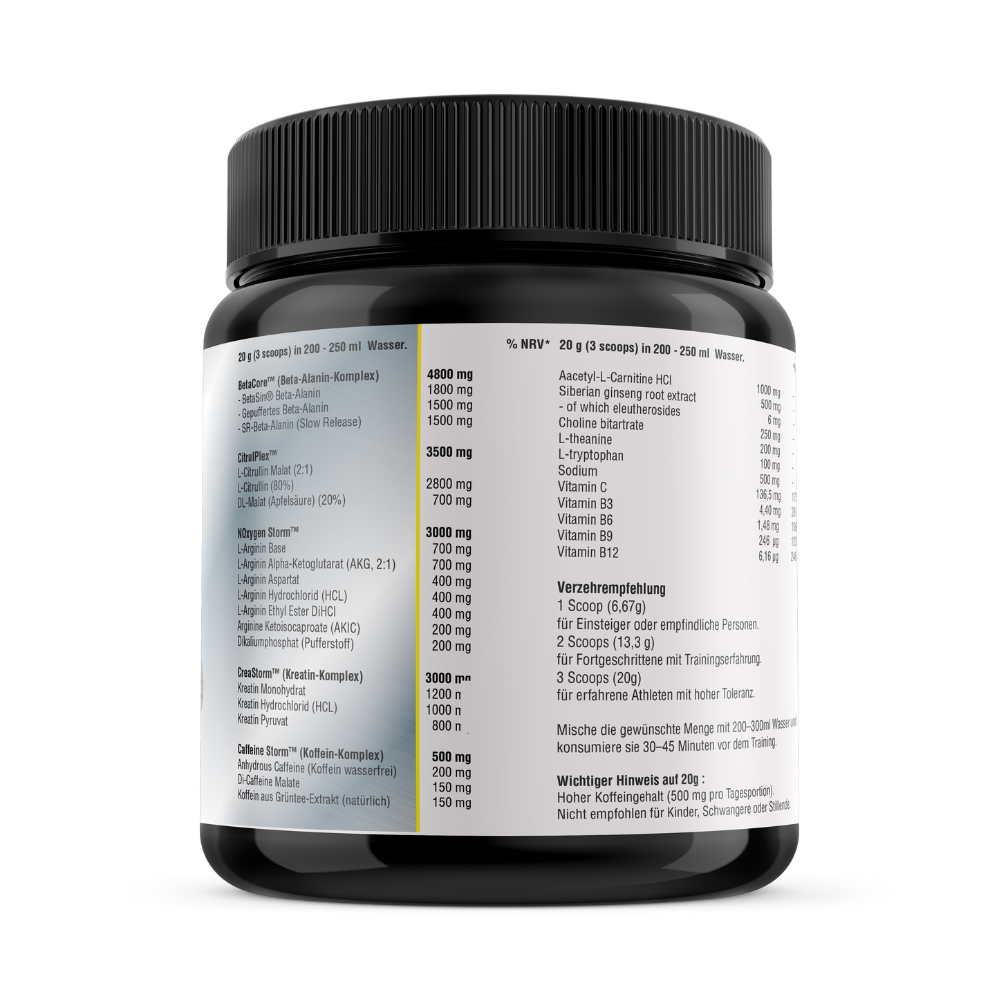 Neu - Spezial-Edition Argidriaxx ™ Pump Pre Workout Booster - 500g