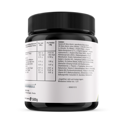 Neu - Spezial-Edition Argidriaxx ™ Pump Pre Workout Booster - 500g